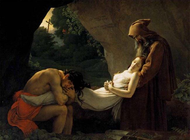 Girodet-Trioson, Anne-Louis The Entombment of Atala